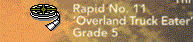Video rafting rapid 11, Overland truck Eater, Grade 5 (0,9 Mb)
